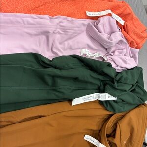 Lululemon Athletica leggings. 4 pair preowned size 16